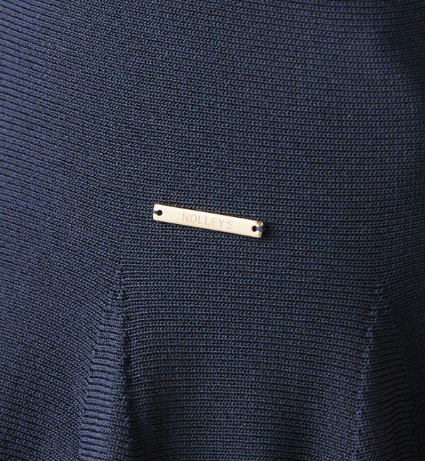 NOLLEY'S「《手洗い可能》2WAYノースリーブニットワンピース」|ワンピース|