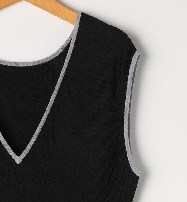 NOLLEY'S「《手洗い可能》2WAYノースリーブニットワンピース」|ワンピース|