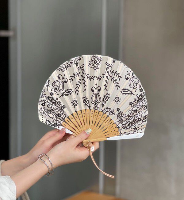 NOLLEY'S「【manipuri/マニプリ】◇【WEB限定】扇子」|その他|ホワイト系4