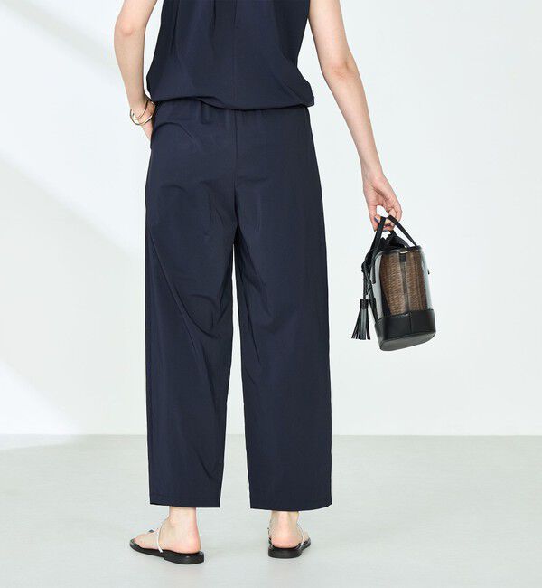 NOLLEY'S「《セットアップ対応》撥水ストレッチタフタツータックパンツ」|その他|