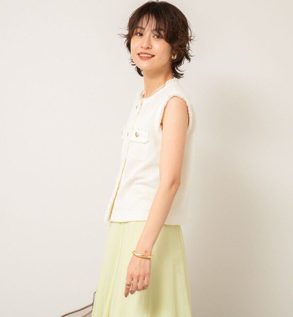 NOLLEY'S sophi「ラッセルフリンジベスト」|ベスト・ジレ|