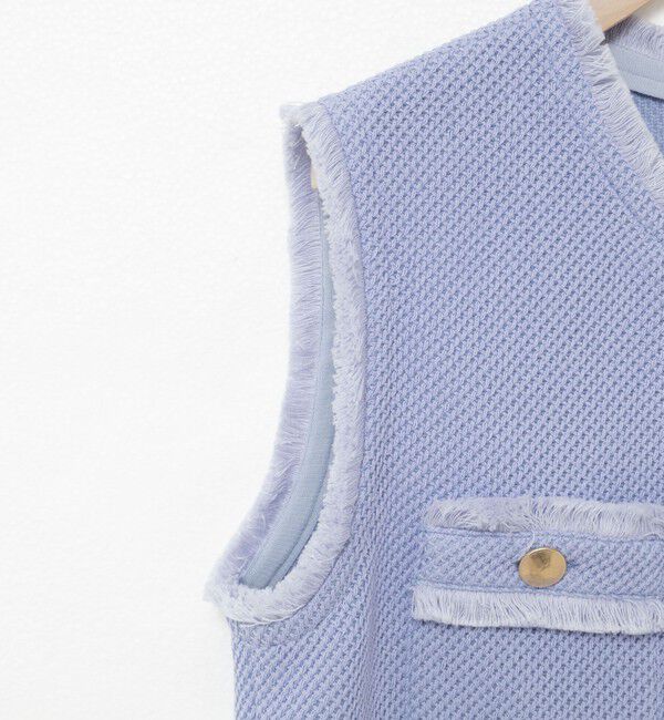 NOLLEY'S sophi「ラッセルフリンジベスト」|ベスト・ジレ|