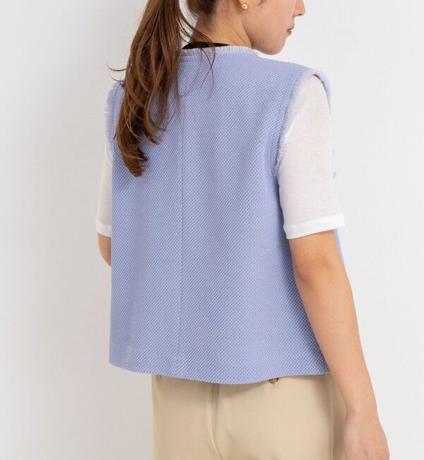 NOLLEY'S sophi「ラッセルフリンジベスト」|ベスト・ジレ|