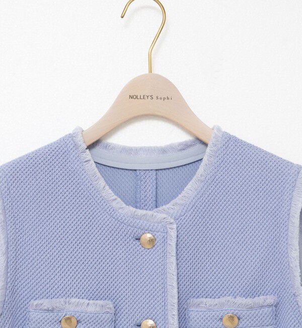NOLLEY'S sophi「ラッセルフリンジベスト」|ベスト・ジレ|