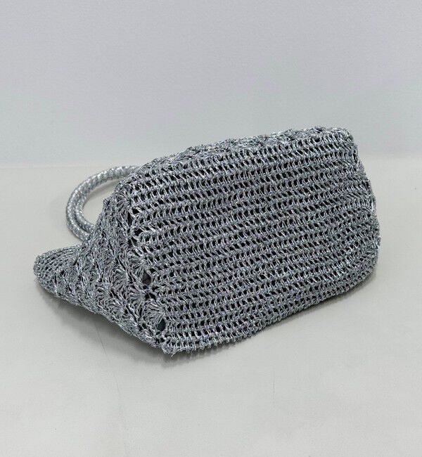 fredy emue「メタリックコードトートバッグ」|かごバッグ|