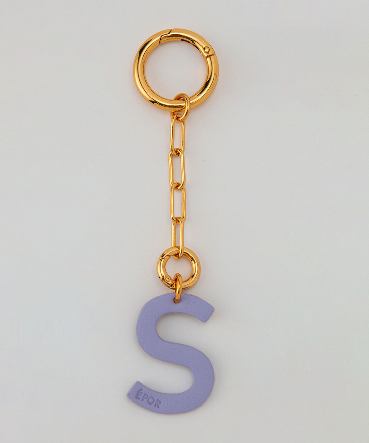 E'POR「【WEB限定】【E'POR】ALPHABET/HEART CUSTOM CHARM」|その他|パープル(50)