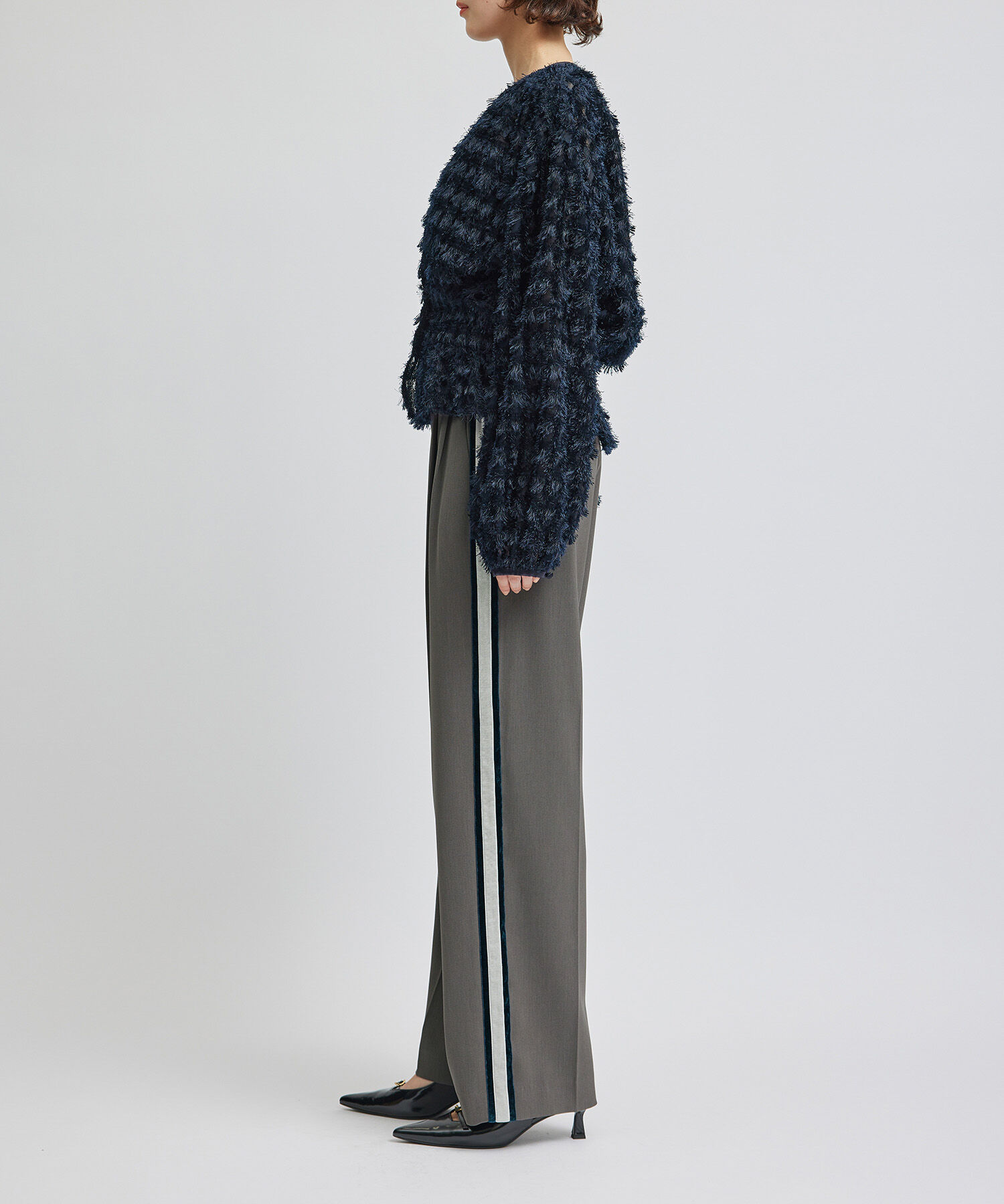 ROPE「サイドラインストレッチパンツ」|その他|