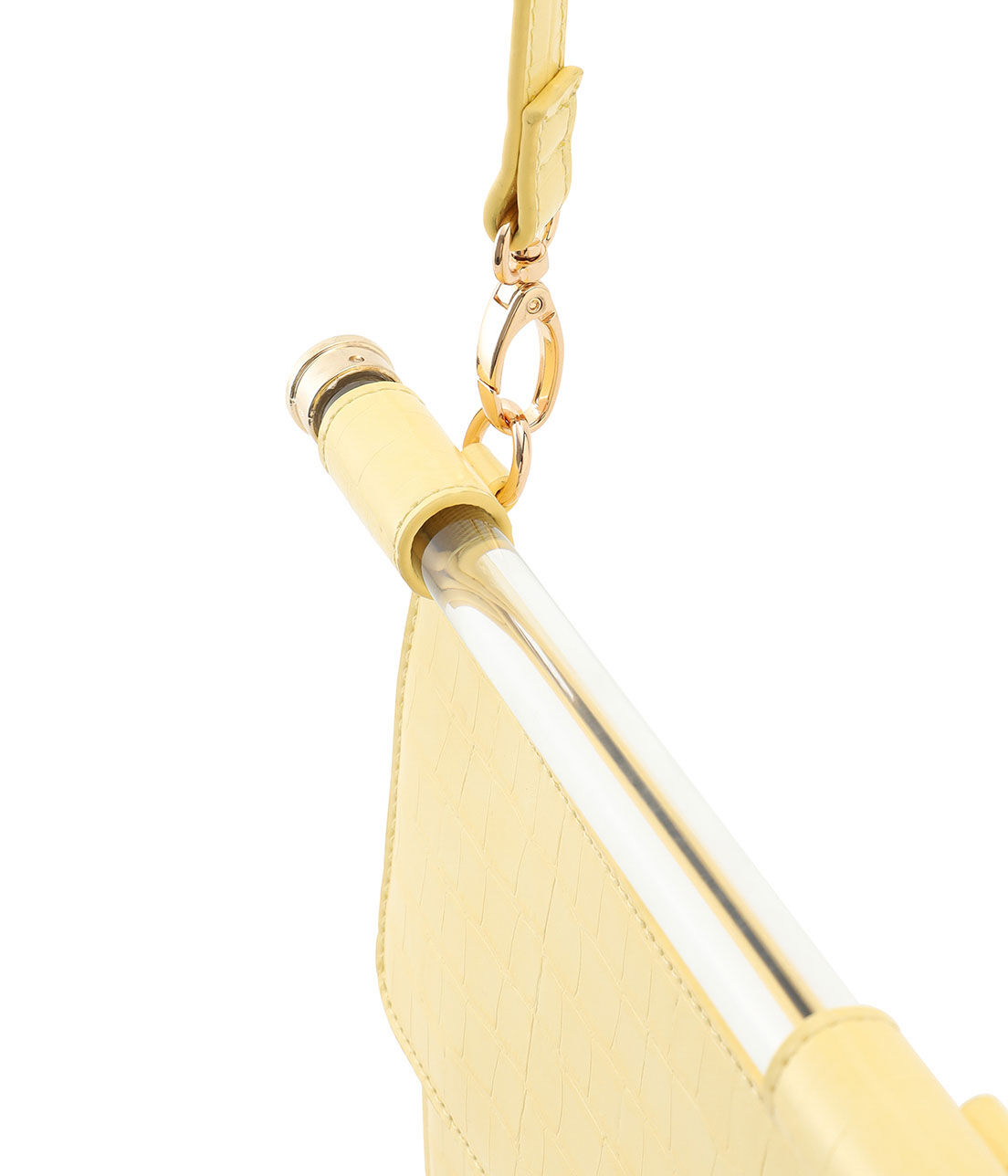 VIS「【2WAY】クリアハンドルクロコ型押しショルダーバッグ」|ショルダー・メッセンジャー|