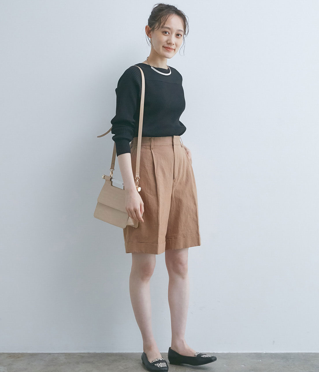 VIS「【2WAY】クリアハンドルクロコ型押しショルダーバッグ」|ショルダー・メッセンジャー|