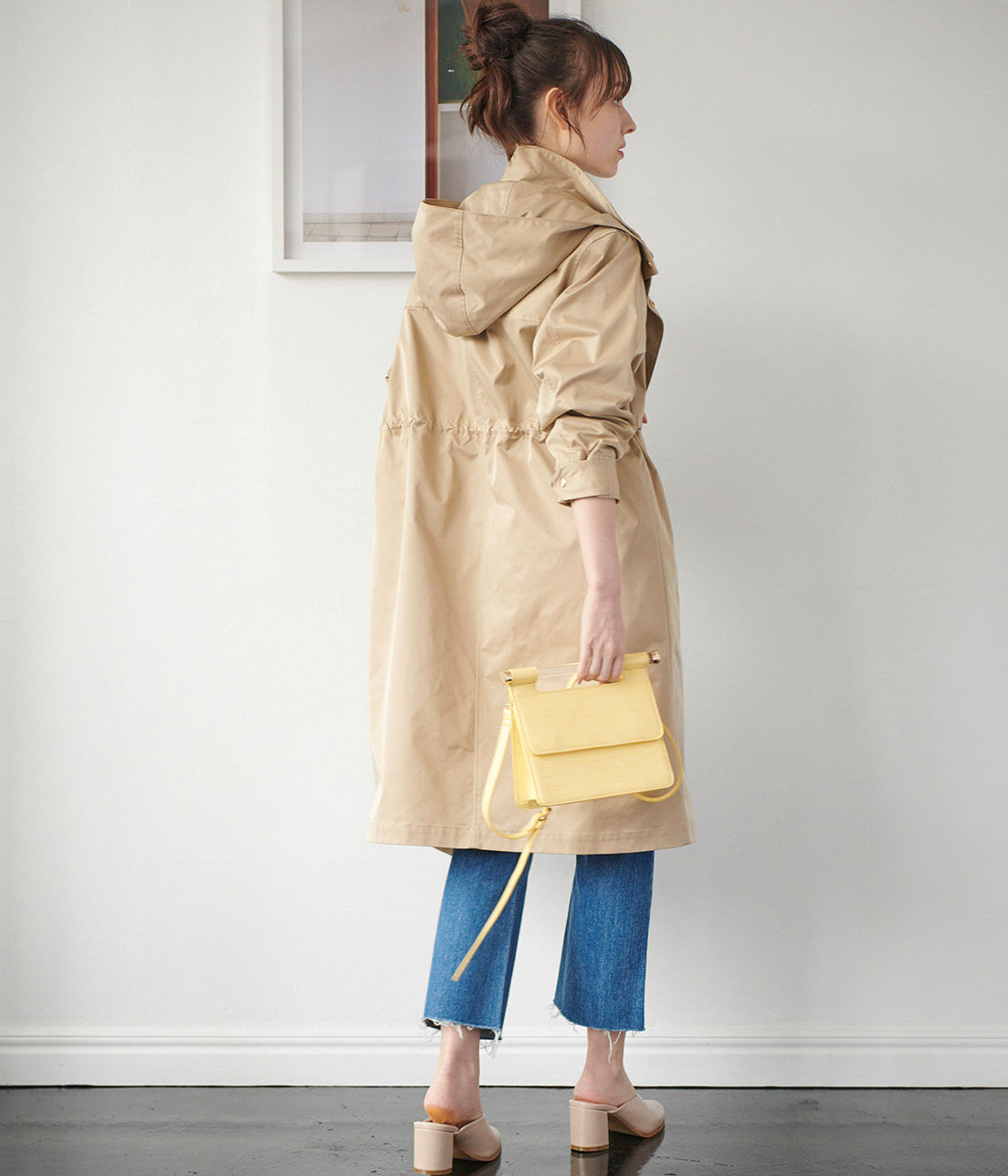 VIS「【2WAY】クリアハンドルクロコ型押しショルダーバッグ」|ショルダー・メッセンジャー|