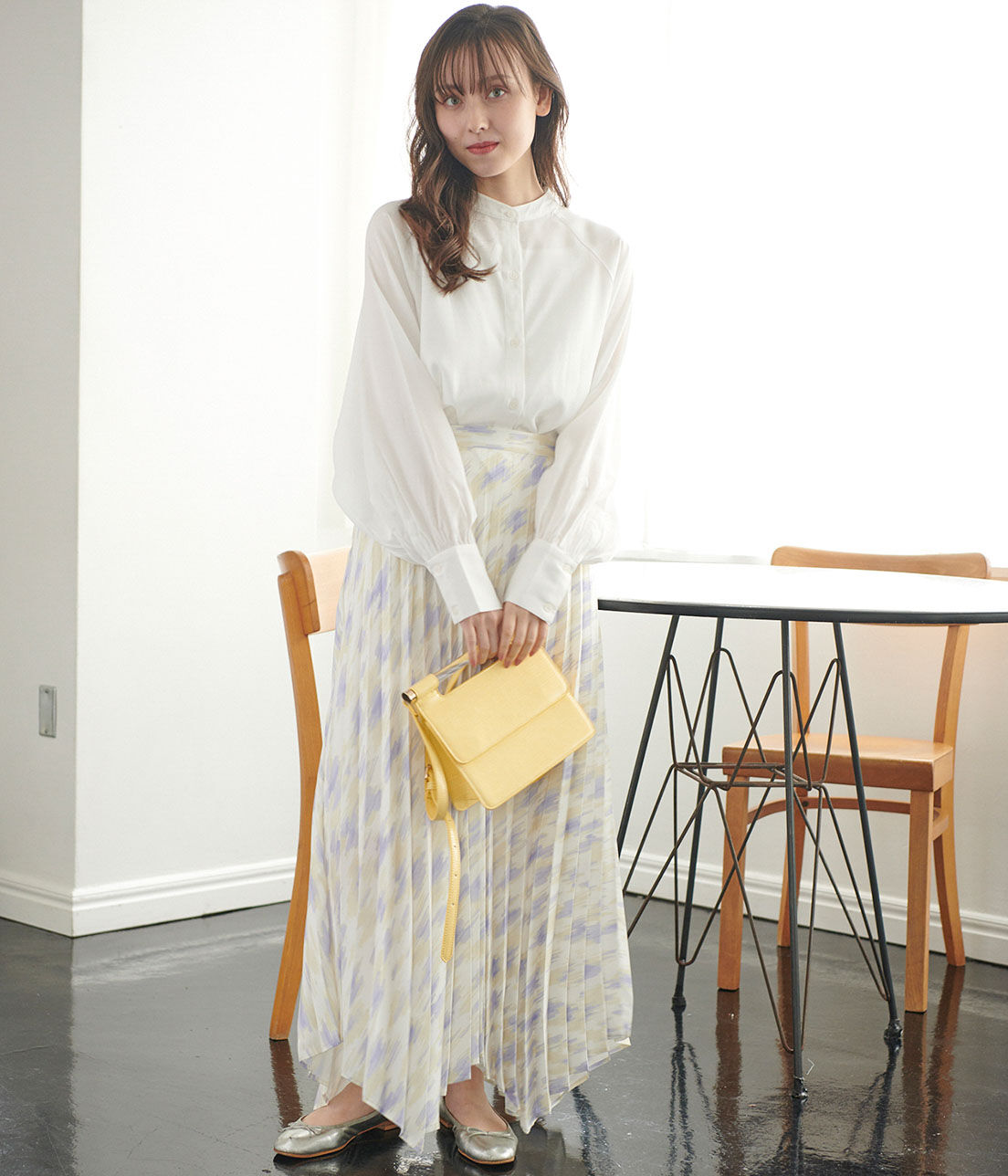 VIS「【2WAY】クリアハンドルクロコ型押しショルダーバッグ」|ショルダー・メッセンジャー|