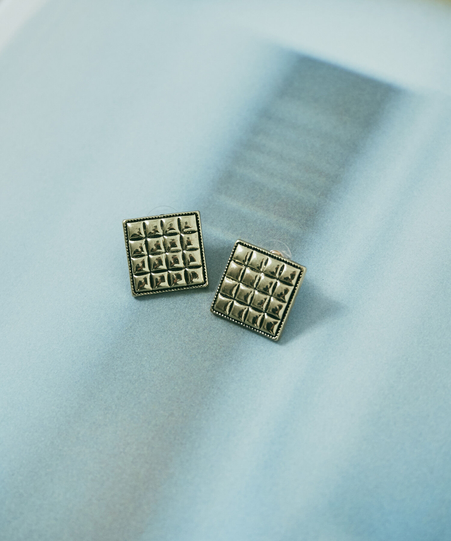 VIS「ヴィンテージ風メタルピアス」|ピアス|ゴールド系(91)