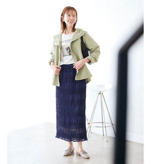 Rope&rsquo;Picnic「【花粉ガード・撥水加工】ベーシックマウンテンパーカー　スプリングコート」|その他|