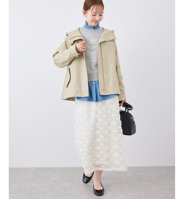 Rope&rsquo;Picnic「【花粉ガード・撥水加工】ベーシックマウンテンパーカー　スプリングコート」|その他|