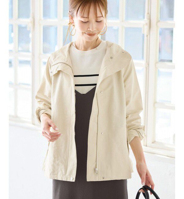 Rope&rsquo;Picnic「【花粉ガード・撥水加工】ベーシックマウンテンパーカー　スプリングコート」|その他|