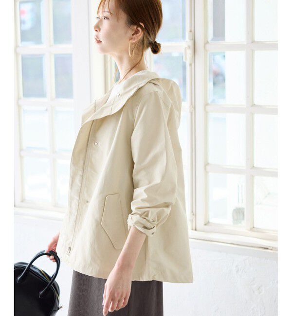 Rope&rsquo;Picnic「【花粉ガード・撥水加工】ベーシックマウンテンパーカー　スプリングコート」|その他|