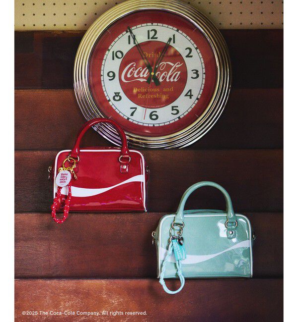 ROPE PICNIC PASSAGE「【Coca-Cola】2WAYエナメルミニボストンバッグ」|ボストンバッグ|