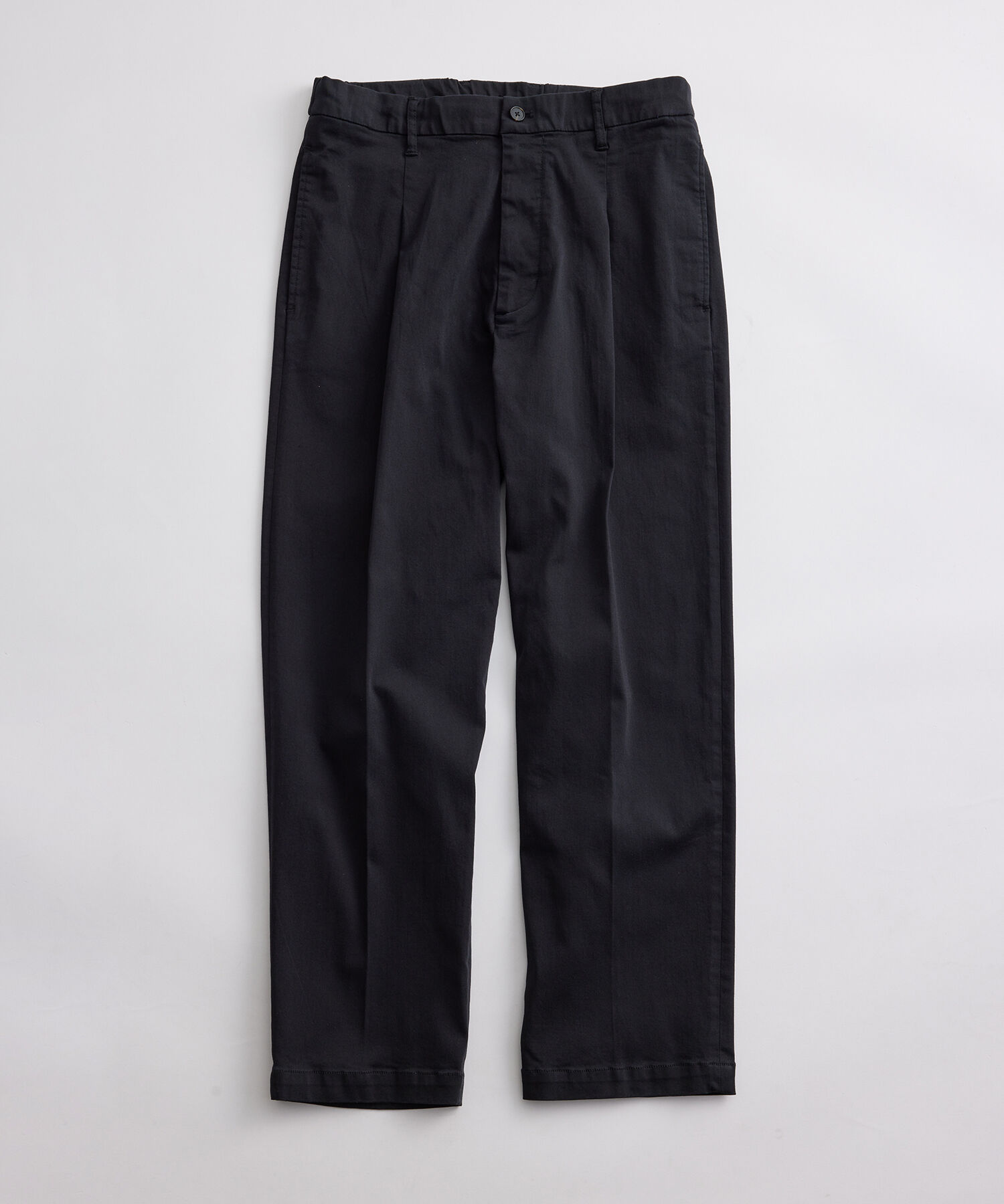 ADAM ET ROPE'「【接触冷感】ワイドテーパード ストレッチ イージーパンツ / ロングシーズン着用可能」|スラックス|