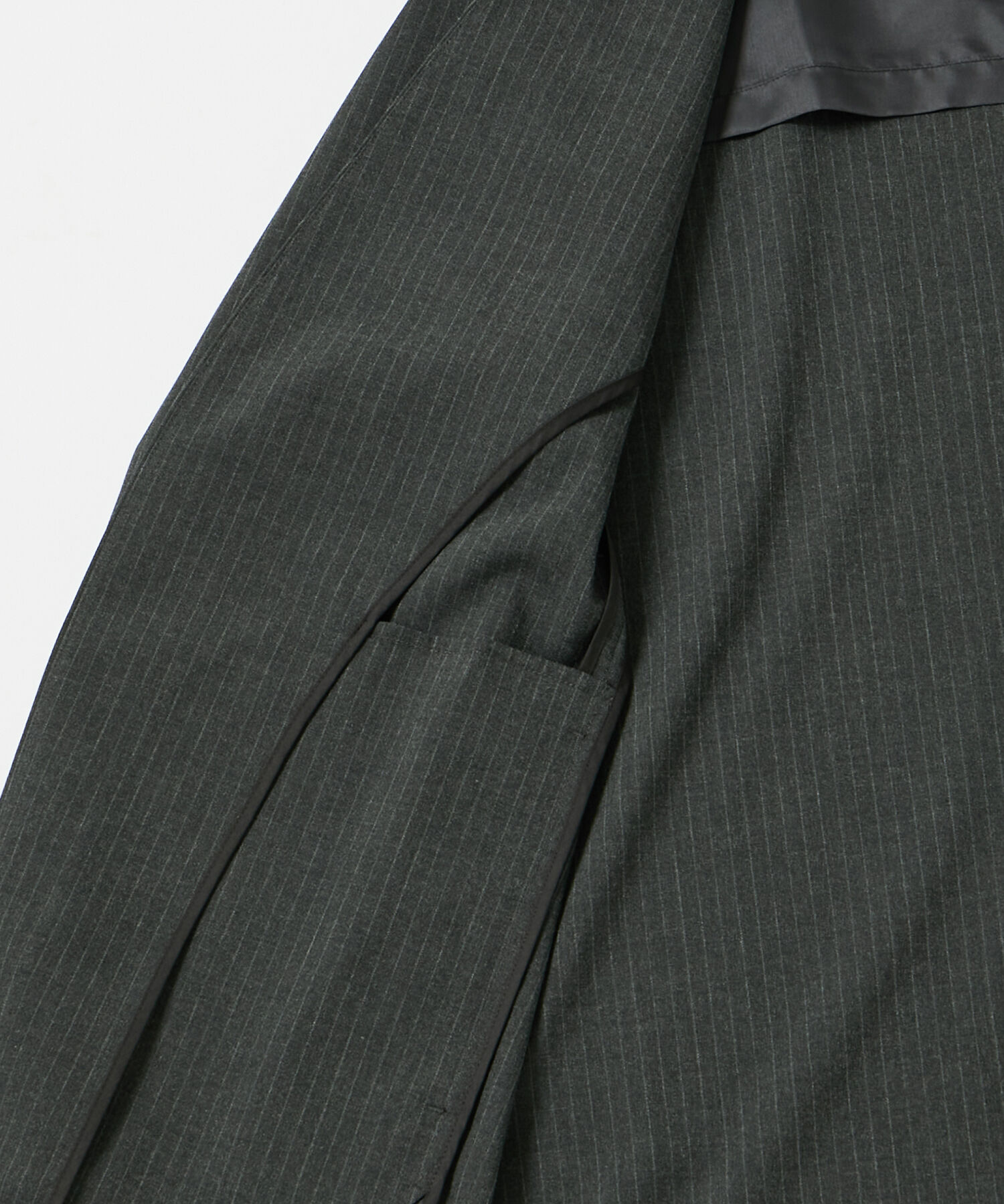 ADAM ET ROPE'「【Chambrer】ノーカラー イージー ジャケット / シーズンレス / セットアップ対応」|ノーカラージャケット|