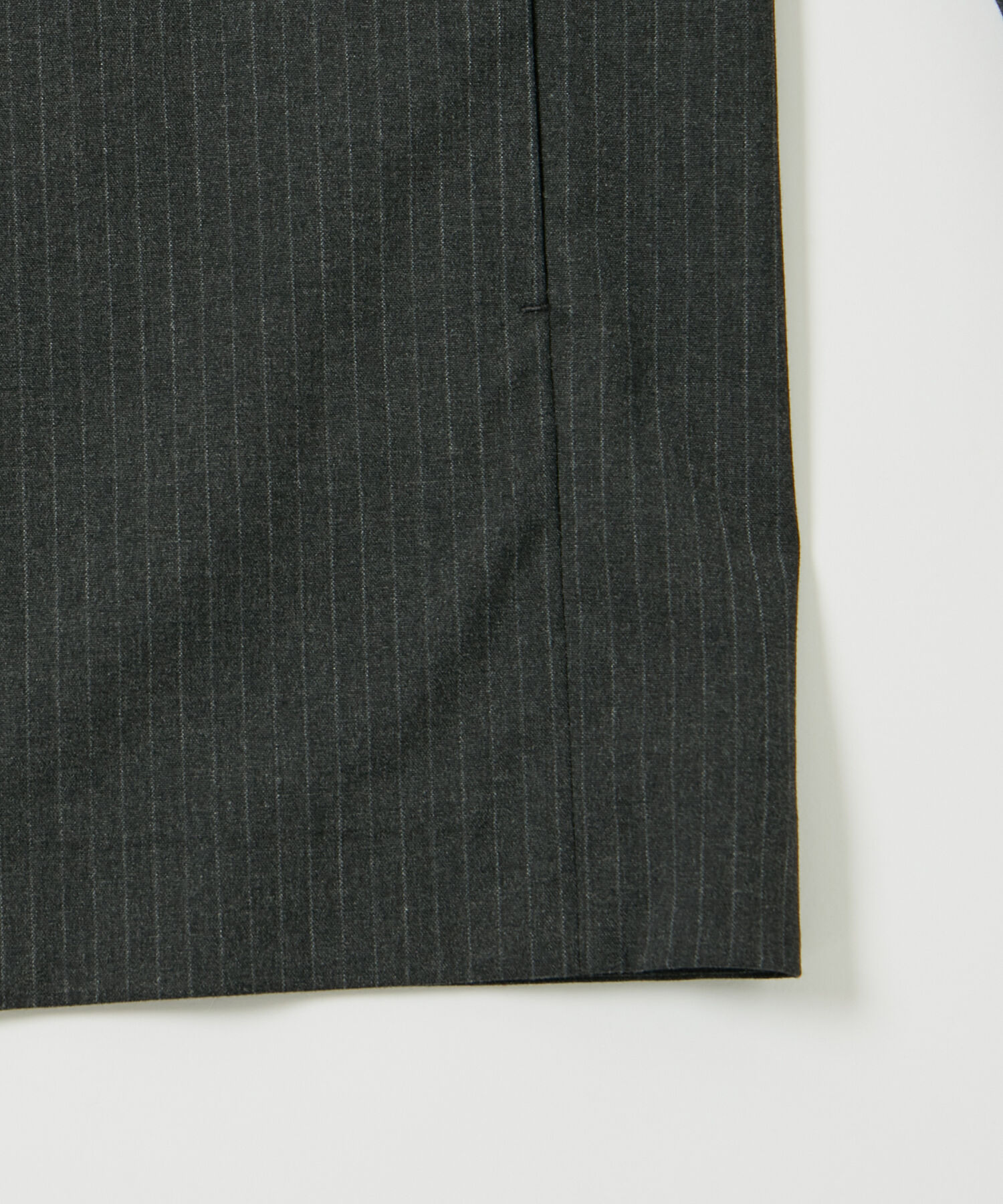 ADAM ET ROPE'「【Chambrer】ノーカラー イージー ジャケット / シーズンレス / セットアップ対応」|ノーカラージャケット|