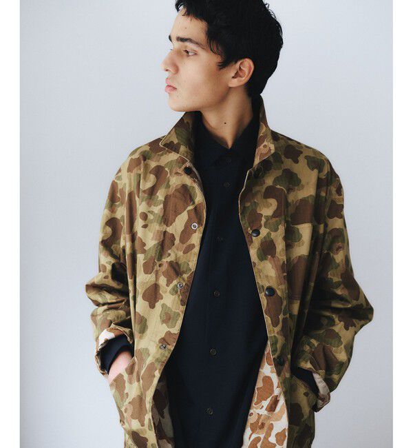 ADAM ET ROPE'「ハンターカモ リバーシブル カバーオール ジャケット」|その他|