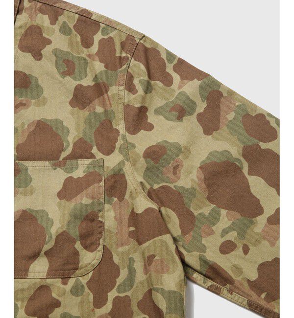 ADAM ET ROPE'「ハンターカモ リバーシブル カバーオール ジャケット」|その他|