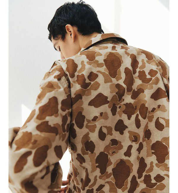 ADAM ET ROPE'「ハンターカモ リバーシブル カバーオール ジャケット」|その他|