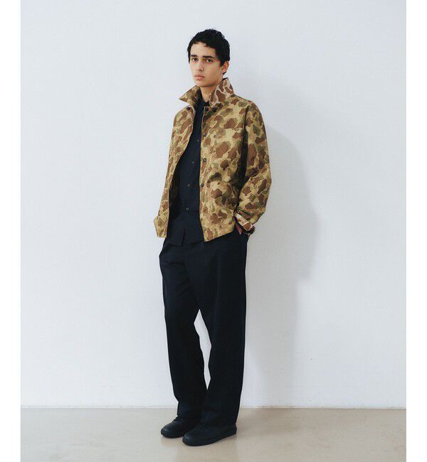 ADAM ET ROPE'「ハンターカモ リバーシブル カバーオール ジャケット」|その他|