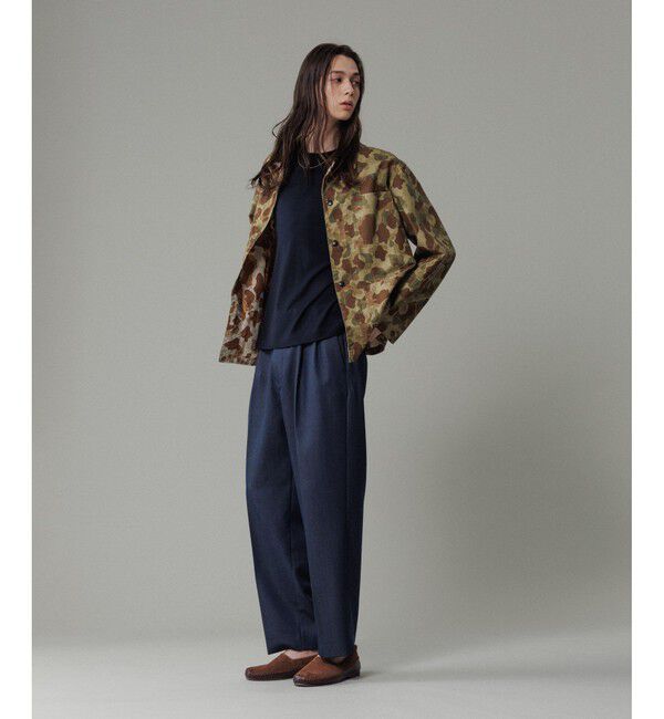 ADAM ET ROPE'「ハンターカモ リバーシブル カバーオール ジャケット」|その他|