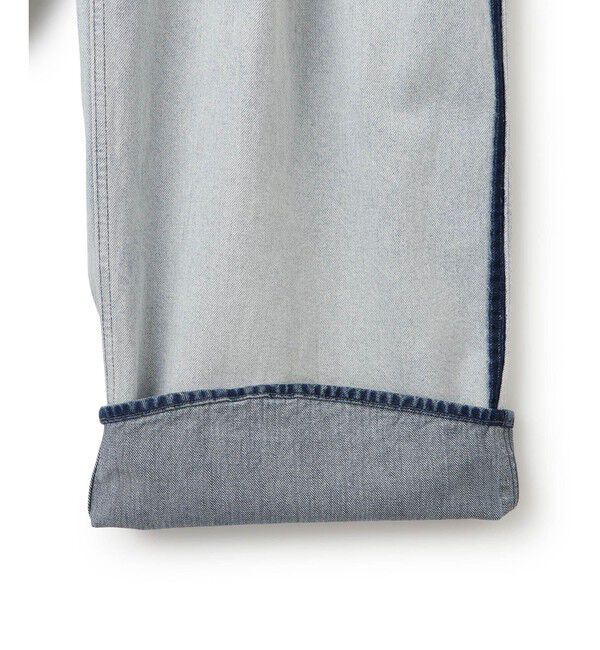 ADAM ET ROPE'「【EMOELLE】・【サステナブル】ドレスデニムパンツ」|デニム|