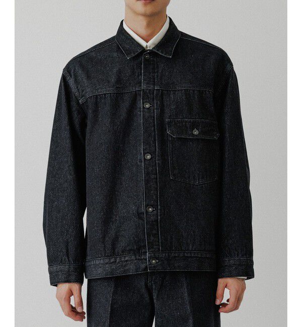 ADAM ET ROPE'「デニム トラッカー ジャケット / ADAM ET ROPE' JEANS -PERS-」|デニムジャケット|