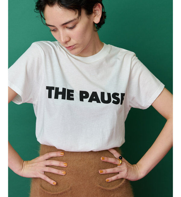 THE PAUSE「【THE PAUSE】THE PAUSE Tシャツ」|Tシャツ・カットソー|