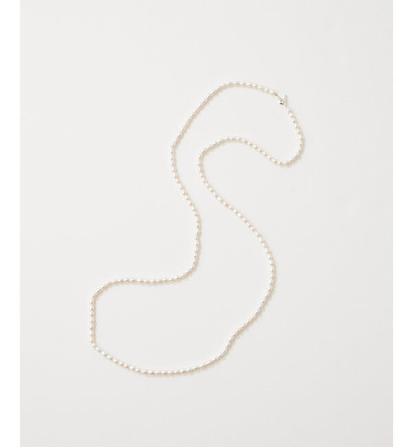 Hoaw.「【Hoaw.】パールロングネックレス」|リング|