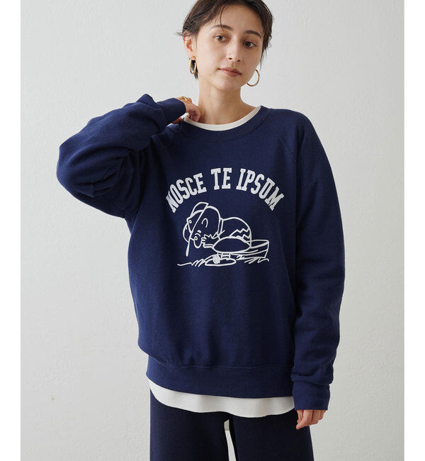  「【15th】【WILD DONKEY】IPSUM Sweat」|Tシャツ・カットソー|ネイビー