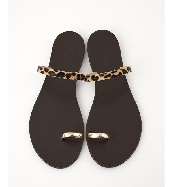  「【WEB限定サイズあり】【NICOLAS LAINAS】フラットサンダル」|サンダル|