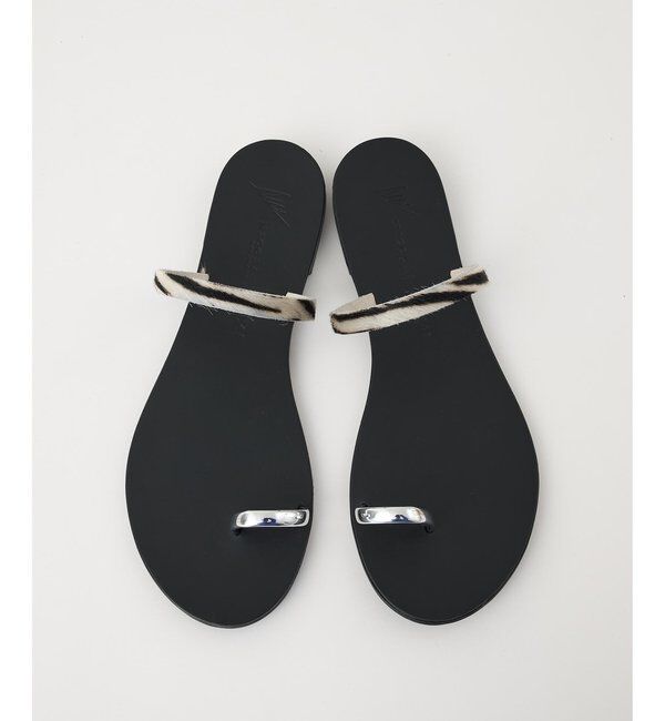  「【WEB限定サイズあり】【NICOLAS LAINAS】フラットサンダル」|サンダル|