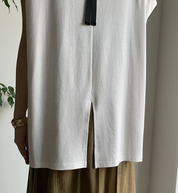  「【WEB限定】バックジップフォトプリントTEE」|Tシャツ・カットソー|