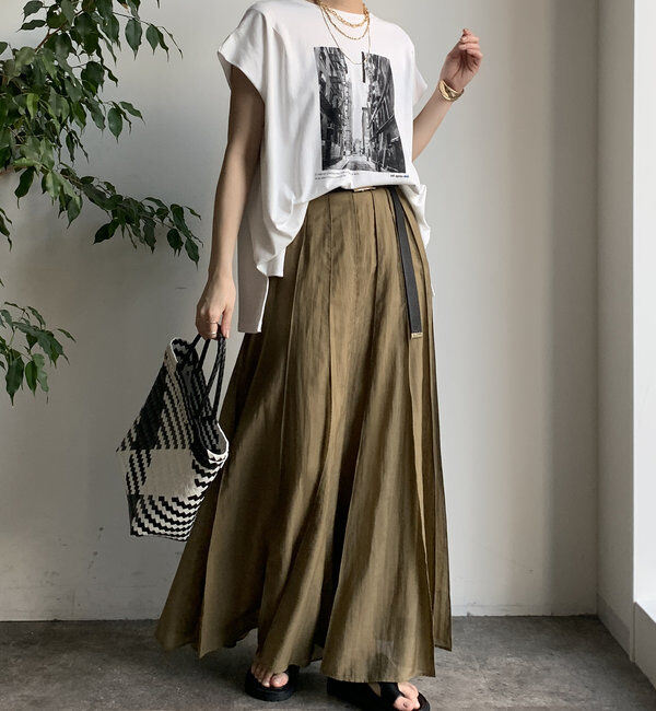  「【WEB限定】バックジップフォトプリントTEE」|Tシャツ・カットソー|