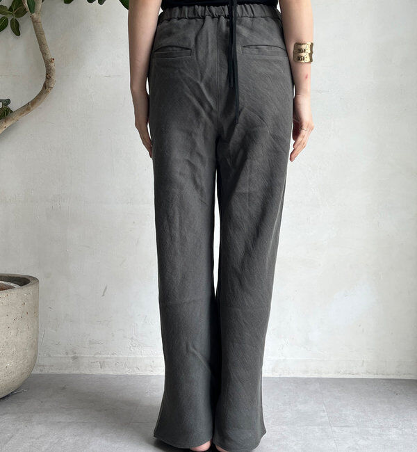  「リネンバイヤスパンツ」|チノ|