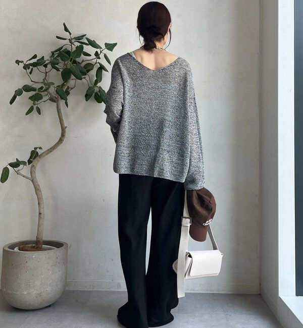  「リネンバイヤスパンツ」|チノ|