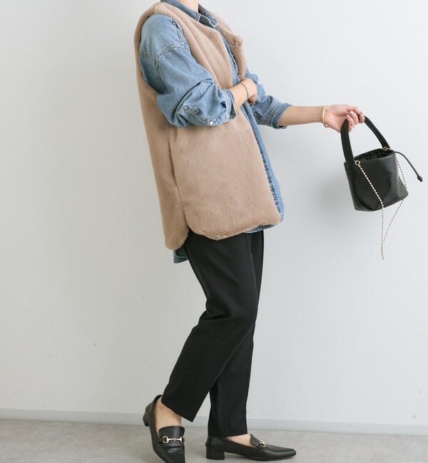  「【オンオフ着れる】両面起毛ジョッパーパンツ」|チノ|