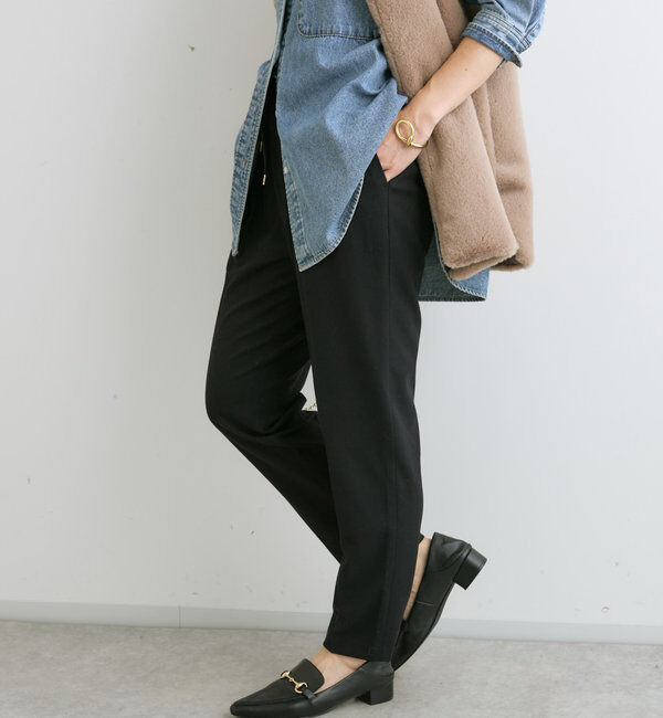  「【オンオフ着れる】両面起毛ジョッパーパンツ」|チノ|
