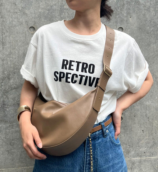 2.718「【リクエスト多数！オフホワイトが再入荷】【2.718】スリーククロスボディバッグ」|ショルダー・メッセンジャー|