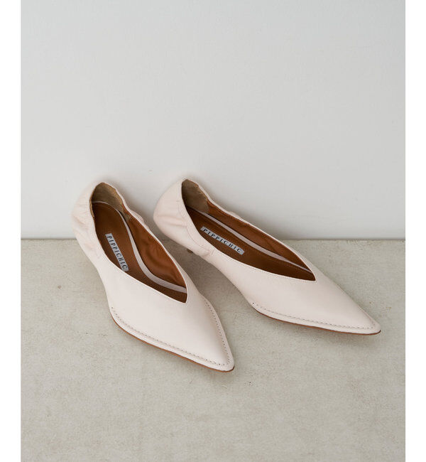 PIPPICHIC パンプス PIPPICHIC】シャーリングステッチパンプス｜ルミネのファッション通販