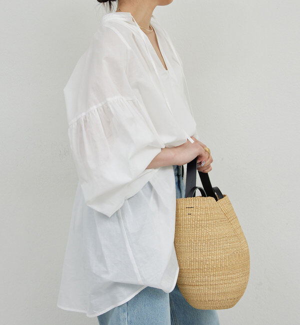  「コットンローンチュニック」|シャツ・ブラウス|