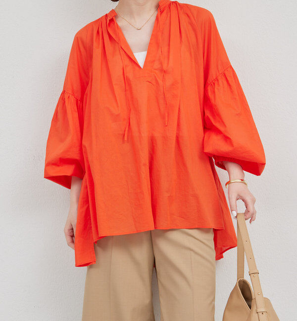  「コットンローンチュニック」|シャツ・ブラウス|