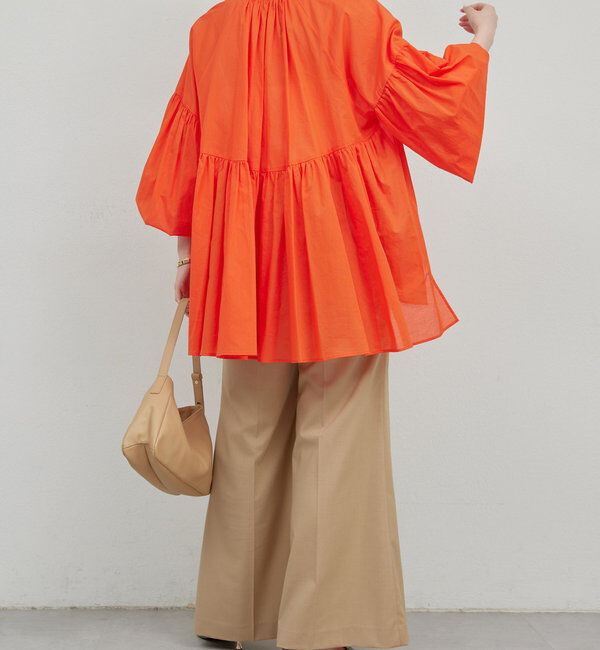  「コットンローンチュニック」|シャツ・ブラウス|