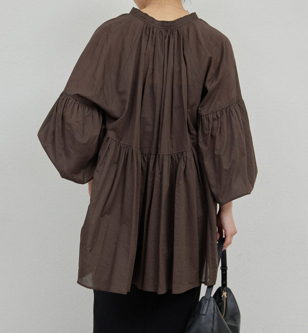  「コットンローンチュニック」|シャツ・ブラウス|