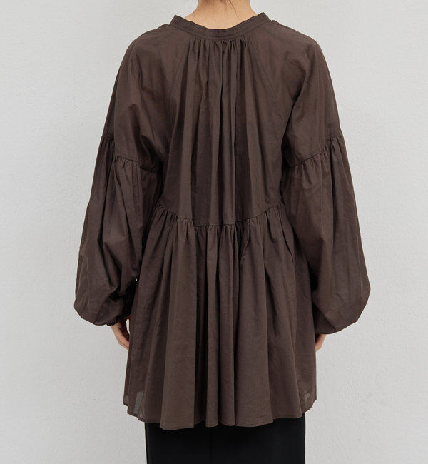  「コットンローンチュニック」|シャツ・ブラウス|