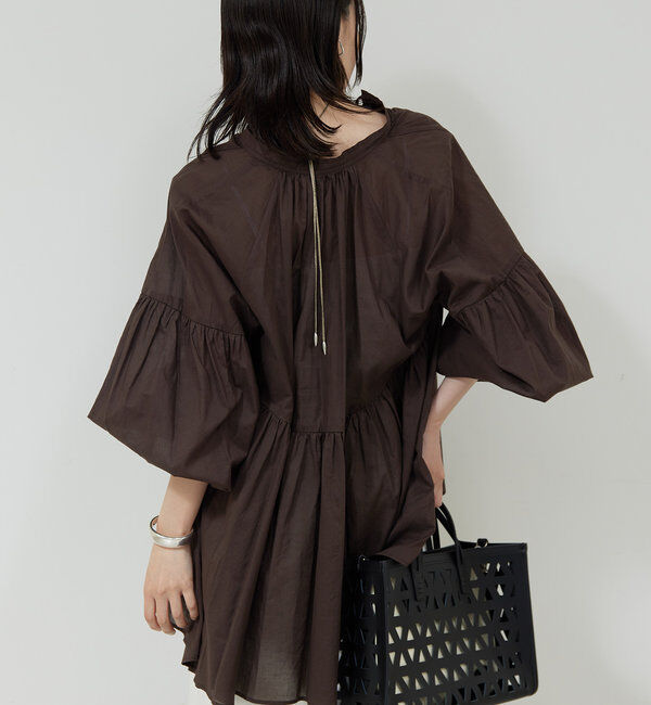  「コットンローンチュニック」|シャツ・ブラウス|